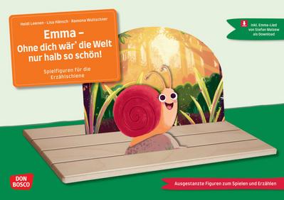 Emma - Ohne dich wär ’ die Welt nur halb so schön!. Erzählschienen-Figurenset, m. 1 Beilage