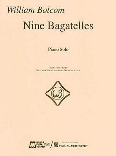 Nine Bagatelles: Piano Solo