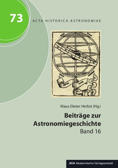 Beiträge zur Astronomiegeschichte