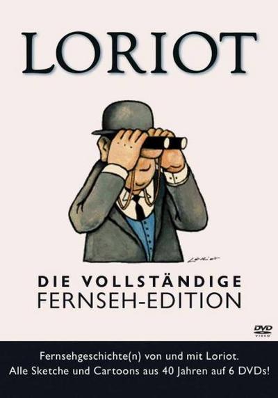 Loriot - Die vollständige Fernseh-Edition - Alle Sketche und Cartoons aus 40 Jahren [6 DVDs]