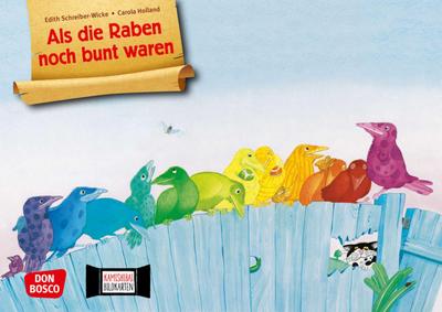 Als die Raben noch bunt waren. Kamishibai Bildkartenset