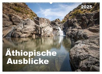 Äthiopische Ausblicke (Wandkalender 2025 DIN A2 quer), CALVENDO Monatskalender
