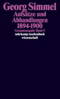 Aufsätze und Abhandlungen 1894-1900