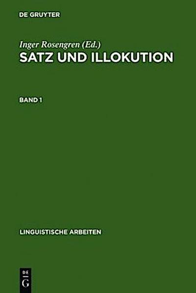 Satz und Illokution