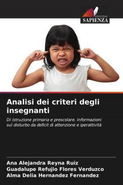 Analisi dei criteri degli insegnanti