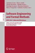 Software Engineering and Formal Methods. SEFM 2021