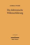 Die elektronische Willenserklärung