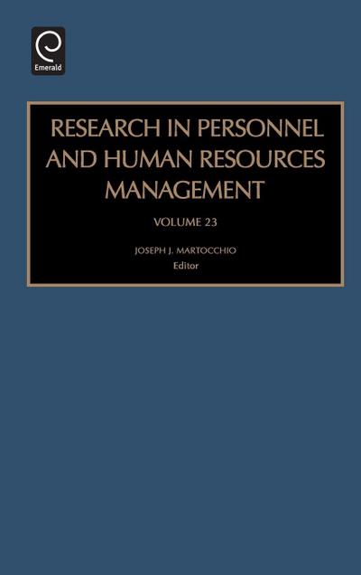 Research in Personnel and Human Resources Management