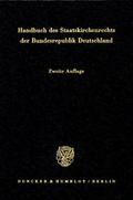Handbuch des Staatskirchenrechts der Bundesrepublik Deutschland.2 Bände.