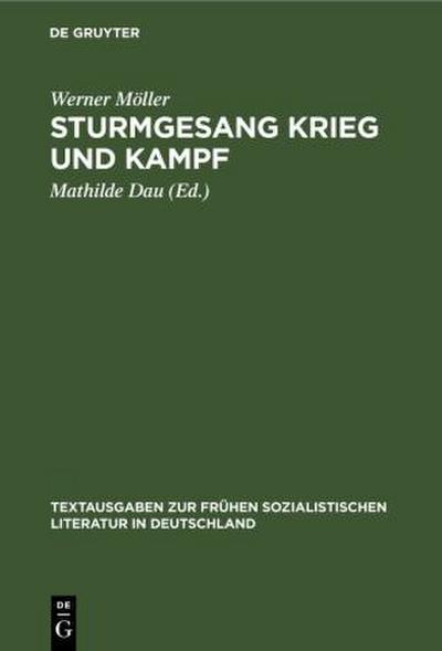 Sturmgesang Krieg und Kampf