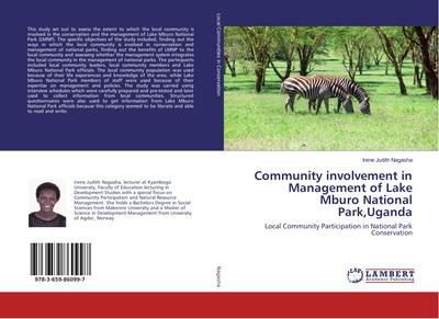 Community involvement in Management of Lake Mburo National Park,Uganda