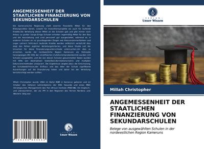 ANGEMESSENHEIT DER STAATLICHEN FINANZIERUNG VON SEKUNDARSCHULEN
