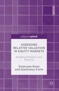 Assessing Relative Valuation in Equity Markets