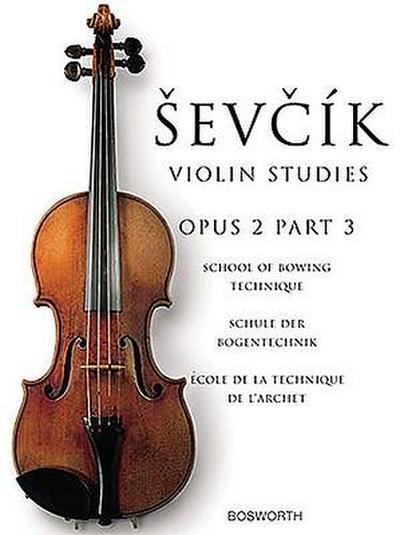 Sevcik, O: Sevcik Violin Studies, Opus 2, Part 3