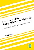 Proceedings of the Society of Nutrition Physiology Band 28