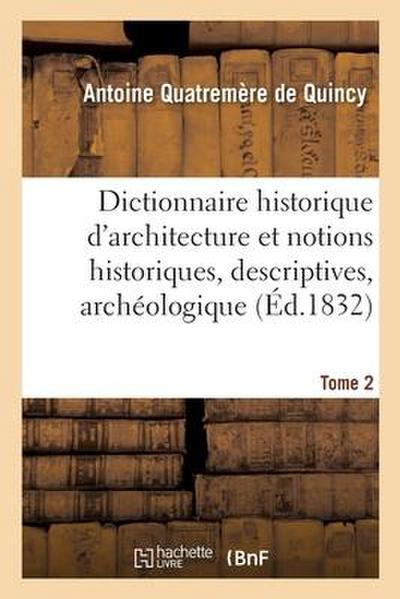 Dictionnaire Historique d’Architecture