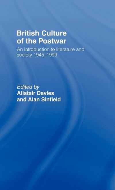 British Culture of the Post-War