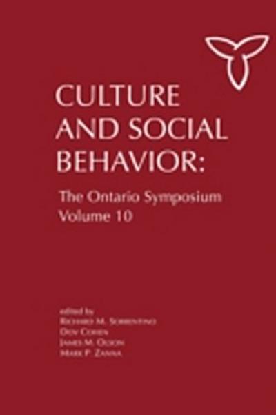 Culture and Social Behavior