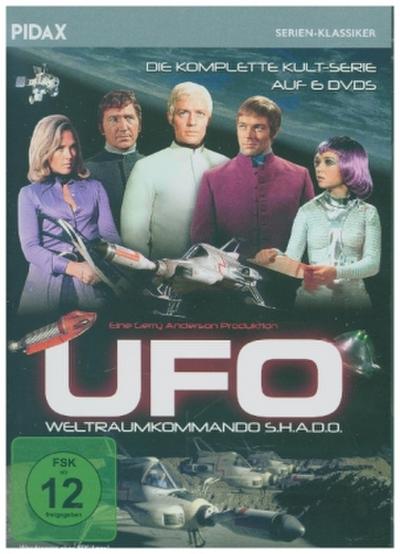 UFO - Weltraumkommando S.H.A.D.O. (DVD) BOX Min: 1248/DD/VB Kompl.Kultserie