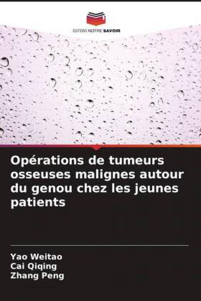Opérations de tumeurs osseuses malignes autour du genou chez les jeunes patients