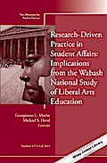 Research-Driven Practice in Student Affairs: Impli