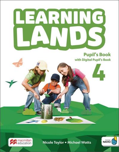 Learning Lands 4. Pupil’s Book with Digital Pupil’s Book and App