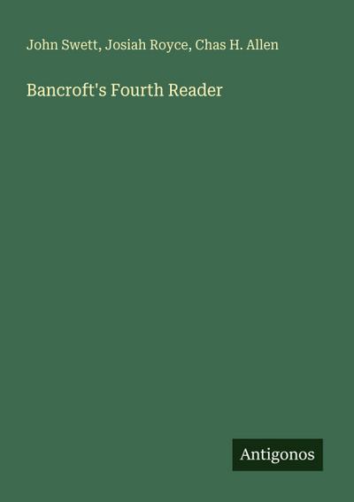 Bancroft’s Fourth Reader