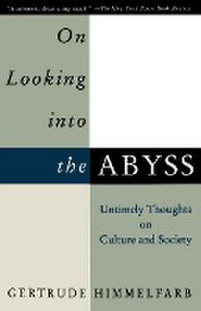 On Looking Into the Abyss