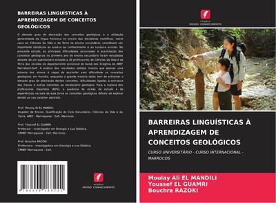 BARREIRAS LINGUÍSTICAS À APRENDIZAGEM DE CONCEITOS GEOLÓGICOS