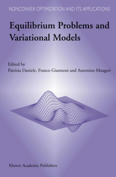 Equilibrium Problems and Variational Models