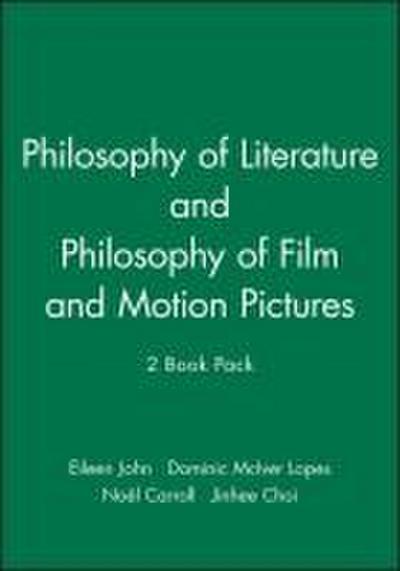 Philosophy of Literature & Philosophy of Film and Motion Pictures, 2 Book Set