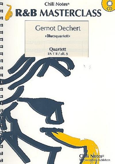 Bluesquartett (+CD)for 4 saxophones (AATB)