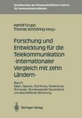 Forschung und Entwicklung für die Telekommunikation Internationaler Vergleich mit zehn Ländern