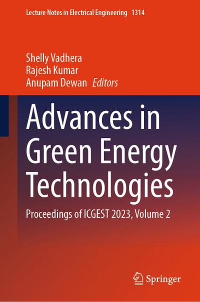 Advances in Green Energy Technologies