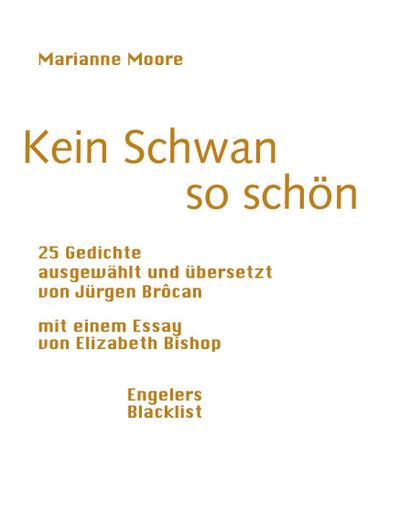 Kein Schwan so schön