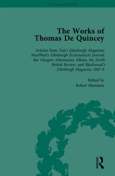 Works of Thomas De Quincey, Part III vol 16