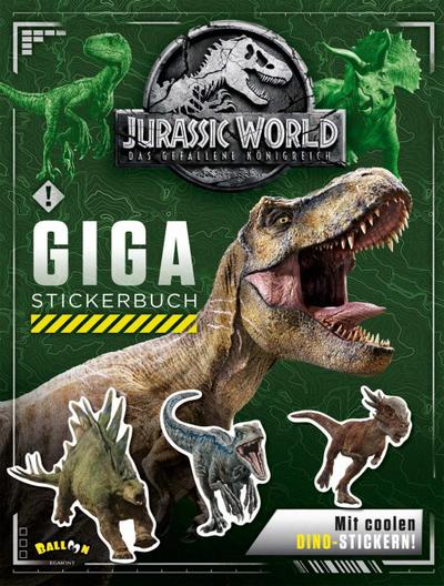 Jurassic World 2, Das gefallene Königreich - Giga Stickerbuch