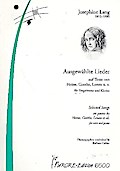 Ausgewählte Lieder für Gesang und Klavier