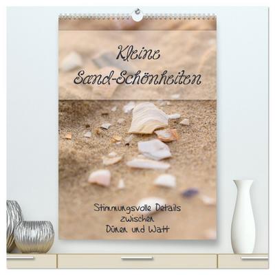 Kleine Sand-Schönheiten / Familienplaner (hochwertiger Premium Wandkalender 2026 DIN A2 hoch), Kunstdruck in Hochglanz