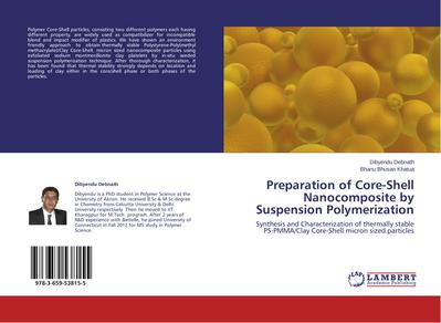Preparation of Core-Shell Nanocomposite by Suspension Polymerization