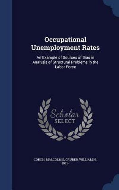 Occupational Unemployment Rates