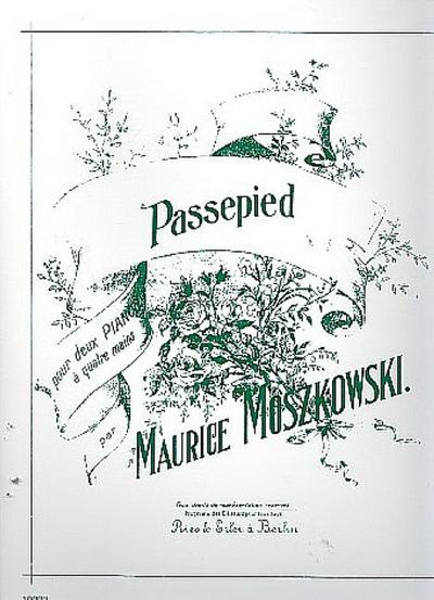 Passepied für 2 Klavierezu 4 Händen