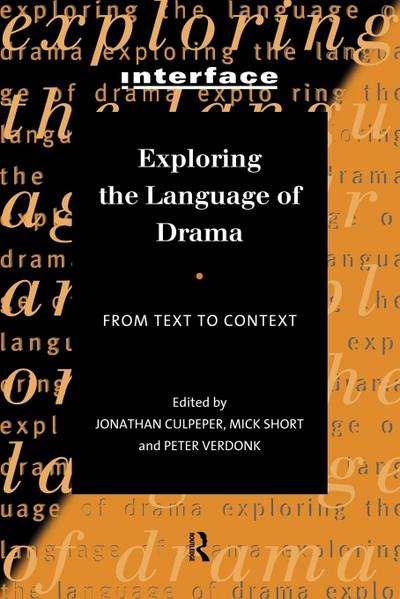 Exploring the Language of Drama