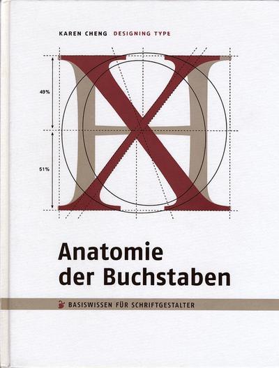Anatomie der Buchstaben. Designing Type