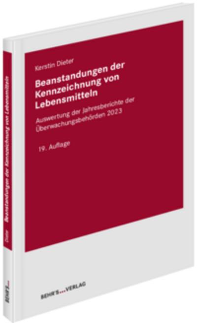 Beanstandungen der Kennzeichnung von Lebensmitteln