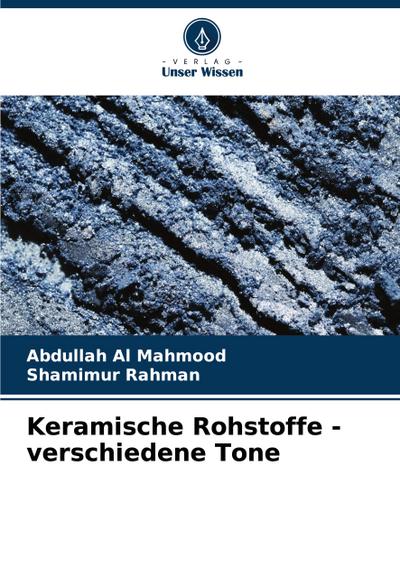 Keramische Rohstoffe - verschiedene Tone
