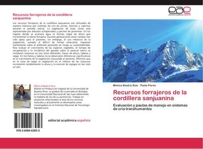 Recursos forrajeros de la cordillera sanjuanina