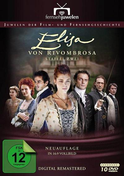 Elisa di Rivombrosa - Die komplette 2. Staffel, 10 DVDs