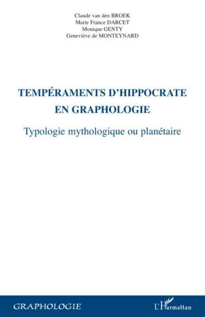 Tempéraments d’Hippocrate en graphologie