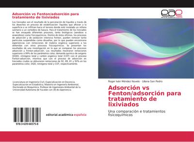 Adsorción vs Fenton/adsorción para tratamiento de lixiviados